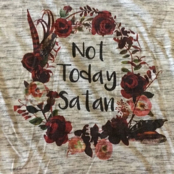 “Not today Satan” graphic tee - Picture 2 of 2